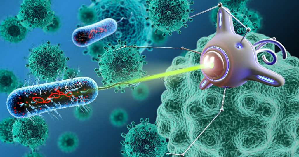 A bacteriobot is a medical nanorobot - Bacteriobots are used to treat cancer.